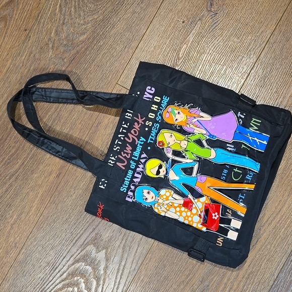 JAY JOSHUA NEW YORK CITY TOTE BAG.   #6615 - Picture 2 of 8